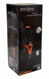 Aparat de spălat cu presiune KraftDele KD432, 2100W, 200 bar, cu accesorii pentru curățare auto, alei și suprafețe exterioare - Img 10
