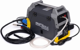 Aparat de sudură inverter KraftDele KD1874 MIG/MAG/FCAW/MMA/TIG Lift 40-250A, cu afișaj LCD dublu și reglaj continuu - Img 6