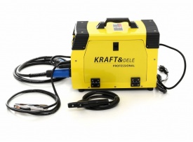 Aparat de sudură invertor KraftDele KD1836 MIG/MMA 250A, tehnologie IGBT, compact pentru atelier și lucrări în teren - Img 4
