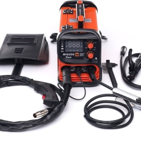 Aparat de sudură invertor KraftDele KD1875 250A 3 în 1 MIG/MMA/LIFT TIG cu afișaj LCD - Img 11