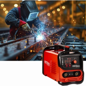 Aparat de sudură invertor KraftDele KD1881 MMA și TIG Lift 350A, 230V, compact și ușor de transportat - Img 8