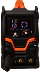 Aparat de sudură invertor KraftDele KD3421 220A 3 în 1 MIG Flux, TIG Lift și MMA cu afișaj LCD - Img 2