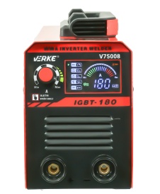 Aparat de sudură invertor MMA 20-180A cu ecran LCD, IGBT-180T, MaxRom, pentru electrozi 2,5-4,0 mm - Img 3