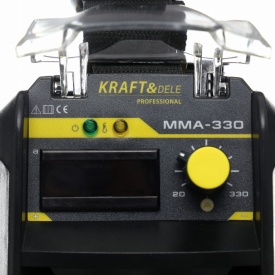 Aparat de sudură invertor MMA 330A KraftDele KD1860 cu tehnologie IGBT, reglaj 20-330A și funcții Hot Start, Anti Stick, Arc Force - Img 11