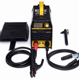 Aparat de sudură invertor MMA IGBT KraftDele KD1867 cu afișaj LCD, 20-330A, pentru electrozi 1,6-4 mm - Img 3