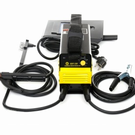 Aparat de sudură invertor MMA KraftDele KD1857, 330A, tehnologie IGBT, compact și ușor pentru lucru în atelier și pe teren - Img 2