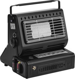 Aragaz și încălzitor turistic pe gaz 2 în 1 KraftDele KD11743, aprindere piezo, 1,8 kW, compact pentru camping și deplasări