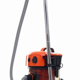 Aspirator industrial fără sac KraftDele KD5156, umed-uscat, 25L, 1400W, cu priză pentru scule și filtrare multietajată