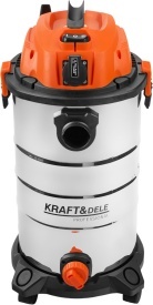 Aspirator umed-uscat KraftDele KD5175, 30L, 1600W, cu funcție de suflare și curățare filtru - Img 11