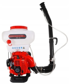 Atomizor și pulverizator pe benzină tip rucsac 20L Verke Garden V90031, funcție suflare, rază de lucru 12 m, 2,9 CP - Img 3