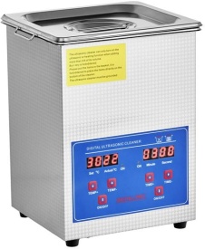 Baie ultrasonică de curățare 2L KraftDele KD500 cu încălzire, timer și afișaj LCD pentru piese fine, bijuterii și instrumente - Img 4