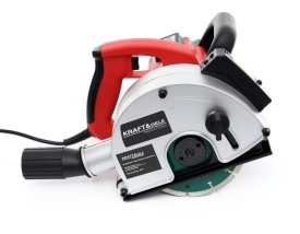 Bruzdoare electrică cu laser KraftDele KD1537, 3100W, reglaj adâncime și lățime, pentru beton, cărămidă și tencuială