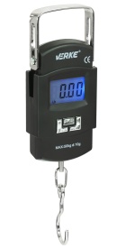 Cântar digital cu cârlig VERKE 50 kg, afișaj LCD iluminat, precizie ridicată pentru bagaje, pachete și uz gospodăresc - Img 2