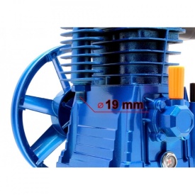Cap compresor de aer 700l/min 2-3kW 10 bari + teava de racord – Kraft&Dele