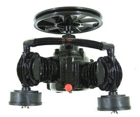 Cap compresor de aer cu 2 pistoane 4kW 600L/min KraftDele 1404 TBC