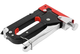 Capsator tapițerie manual metalic VERKE 4-14 mm, cu reglaj al forței de capsare, compatibil cu capse tip U, C și T - Img 4