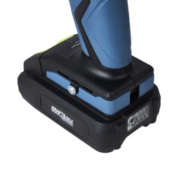 Cheie de impact cu acumulator KraftDele KD3407, 21V, 750 Nm, 2 baterii 3000 mAh, set tubulare și valiză - Img 9