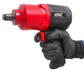 Cheie pneumatică de impact 1/2 inch 1100 Nm Verke, mecanism Twin Hammer, pentru vulcanizare și service auto - Img 2
