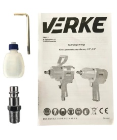 Cheie pneumatică de impact 1/2 inch MaxRom V81420, 750 Nm, cu tubulare și prelungitor, pentru vulcanizare și service auto - Img 7