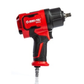 Cheie pneumatică de impact 1/2" Mar-Pol Twin Hammer 1800 Nm, carcasă compozit, pentru service și atelier - Img 4