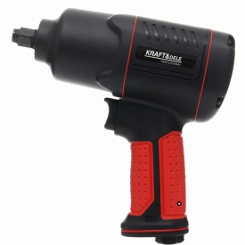 Cheie pneumatică de impact KraftDele KD1432, 1/2 inch, cuplu maxim 1900 Nm, mecanism Twin Hammer pentru atelier și service