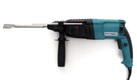 Ciocan rotopercutor KraftDele EC1509 2650W cu prindere SDS+, 4 moduri de lucru și set accesorii în valiză