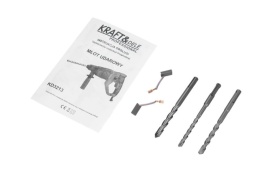 Ciocan rotopercutor KraftDele KD3213 SDS-Plus 2700W, revers și turație reglabilă pentru găurire și dăltuire - Img 5