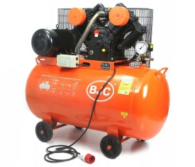 Compresor aer 350L 7.5kW MAR-POL BJC B88035 – pompă 4 pistoane, 12 bar, debit 1150 L/min - Img 6