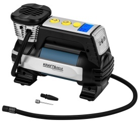 Compresor Auto 12V 6.9 BAR 35L/min cu Display LCD & LED – Portabil pentru Mașină | KraftDele KD3442 - Img 2