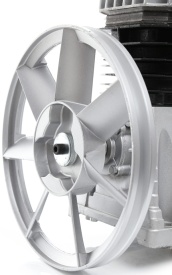 Compresor de aer cu 2 pistoane KraftDele KD1493, 3 kW / 4 CP, 700 L/min, 8 bar, pentru atelier și lucrări tehnice - Img 9