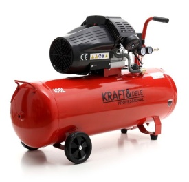 Compresor de aer cu ulei KraftDele KD1480, 100L, 2 pistoane, separator integrat, 3 kW, 8 bar - Img 8