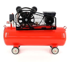Compresor de aer cu ulei KraftDele KD402, 100L, 230V, 3.8 CP, 2 pistoane, 8 bar, pentru atelier și aplicații pneumatice - Img 6