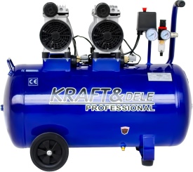 Compresor de aer fără ulei KraftDele KD4053, rezervor 100L, 3000W, debit maxim 582 L/min, 8 bar - Img 3