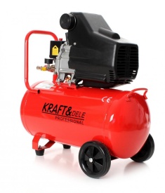 Compresor de aer industrial 50litri, 2.8kW, 220V KraftDele KD401 TBC