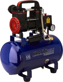 Compresor Fără Ulei 24L 1390W 220L/min – Puternic, Compact și Ideal pentru Atelier | KraftDele KD2128 - Img 2