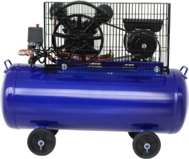 Compresor oleiat KraftDele 100L, 2 pistoane, 230V, 3.0 kW, 480 l/min, 8 bar, model KD4054 pentru atelier și aplicații pneumatice - Img 5