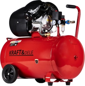 Compresor pe Ulei 100L 2 Pistoane 4CP – Putere Profesională pentru Atelier & Service | KraftDele KD1483