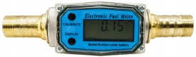 Contor electronic LCD 3/4 pentru pompă de combustibil MaxRom, debitmetru universal pentru motorină, benzină și kerosen - Img 6