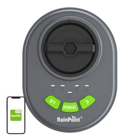 Controler de aspersoare cu 4 zone RainPoint cu aplicație, Bluetooth - Img 6