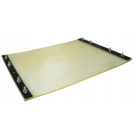 Covor din cauciuc pentru placă compactoare C120, 45 x 59 cm, grosime 5 mm, protecție pentru pavaj și suprafețe sensibile, MaxRom - Img 3