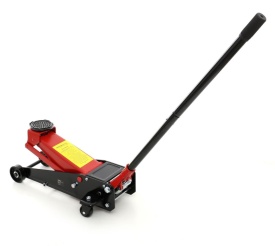Cric auto hidraulic tip crocodil 3T KraftDele KD389, ridicare 135-495 mm, cu roți metalice și mâner pliabil - Img 7