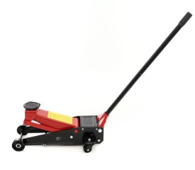 Cric auto hidraulic tip crocodil KraftDele KD396, 4T, ridicare 140-500 mm, cu roți metalice și mâner pliabil - Img 6