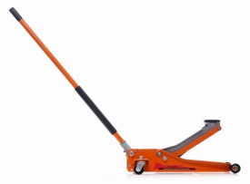 Cric auto hidraulic tip crocodil low profile 3T KraftDele KD1374, ridicare 85-505 mm, cu roți pentru manevrare ușoară - Img 5