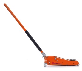 Cric hidraulic auto low profile 2T KraftDele KD1375, ridicare 85-355 mm, cu roți și pedală de ridicare rapidă - Img 11