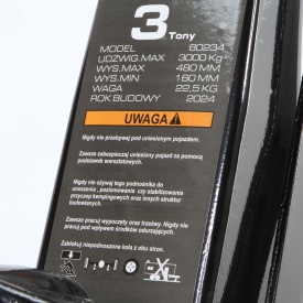 Cric hidraulic auto tip crocodil Mar-Pol 3T, low profile, pentru mașini joase și utilizare în atelier - Img 4