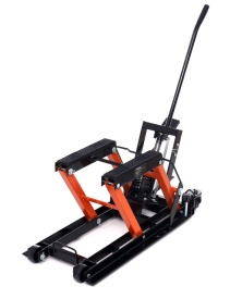 Cric hidraulic tip lift pentru motociclete și ATV KraftDele KD353, platformă stabilă, ridicare 110-400 mm, 500 kg - Img 4