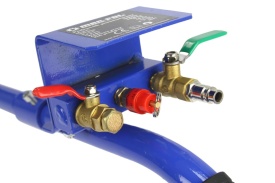 Cric pneumatic tip pernă 5T Mar-Pol M80129 pentru atelier auto, vulcanizare și uz agricol, înălțime 15-40 cm - Img 7