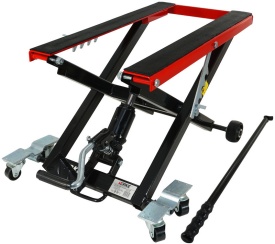 Cric ridicare hidraulic la pedala pentru ATV-Moto 500Kg V83116 Verke
