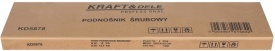 Cric tip coloană cu șurub trapezoidal KraftDele KD5878 – Capacitate 0.75 tone, Înălțime 1.3 - 1.9m, Mecanism mecanic - Img 12