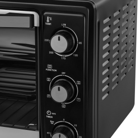 Cuptor electric de bucătărie KraftDele KD4111, 30L, 1650W, cu rotisor, convecție 360° și accesorii incluse - Img 5